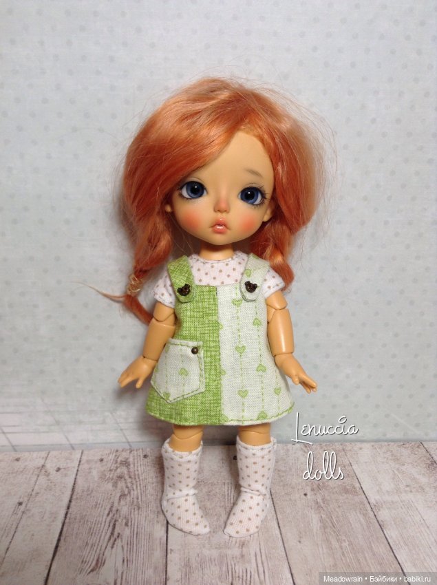 Молодо-зелено — Одежда и обувь для кукол BJD (БЖД): 1/3