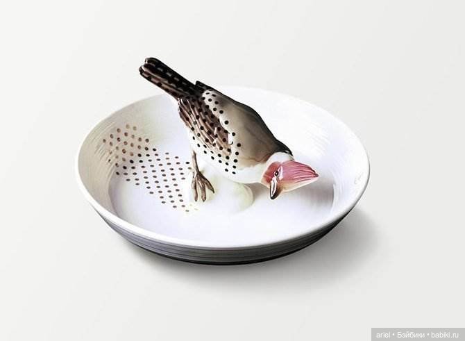 Тарелки из фарфора с животными Hella Jongerius (фото 5)