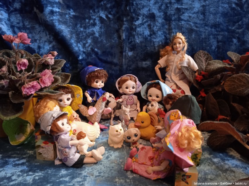 Занятие детском саде или знакомство с новой девочкой