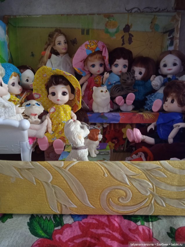 Занятие детском саде или знакомство с новой девочкой