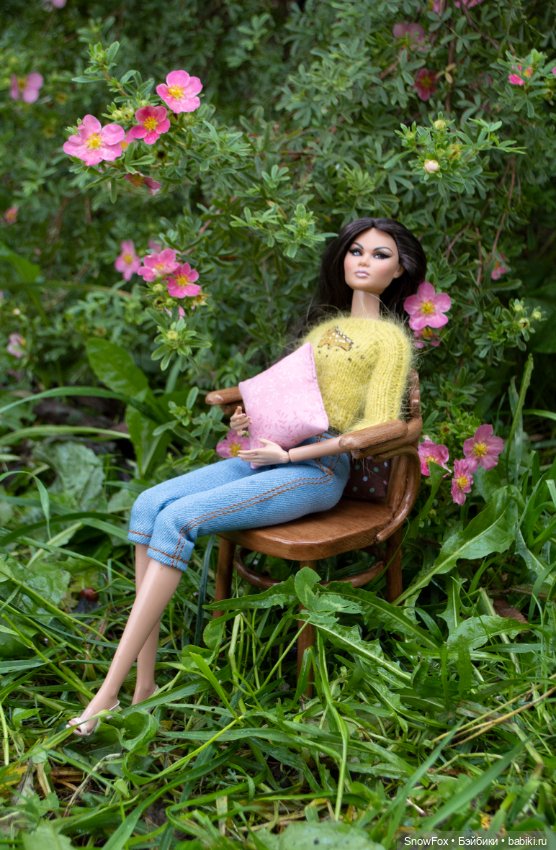 Кресло "Модерн" — Мебель для кукол и домиков: фото