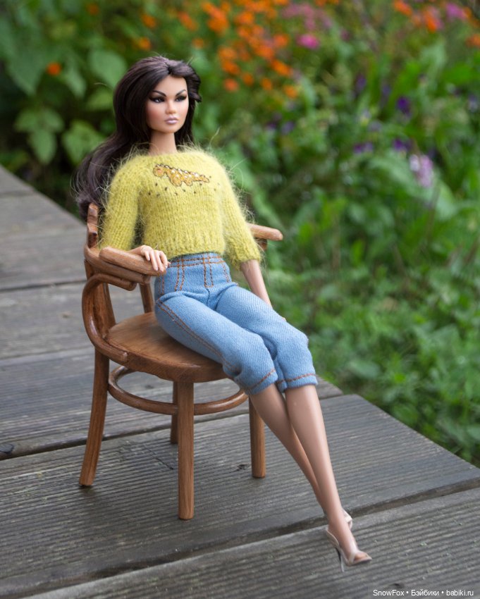 Кресло "Модерн" — Мебель для кукол и домиков: фото (фото 8)