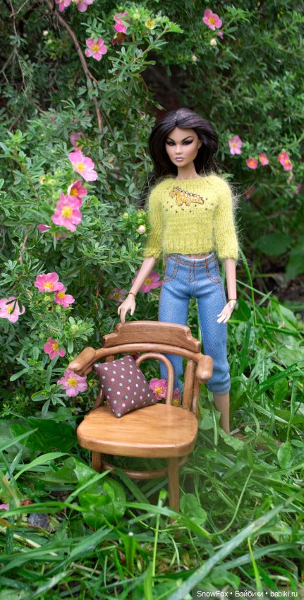 Кресло "Модерн" — Мебель для кукол и домиков: фото (фото 6)