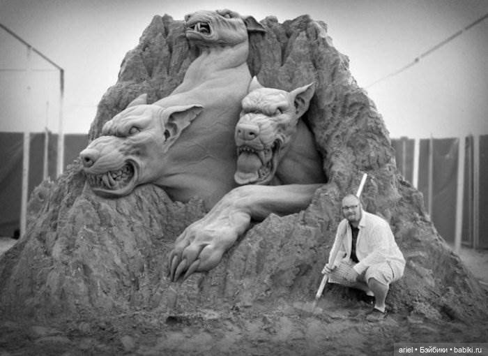 Скульптуры из песка Рэя Вильяфане (Ray Villafane) (фото 4)