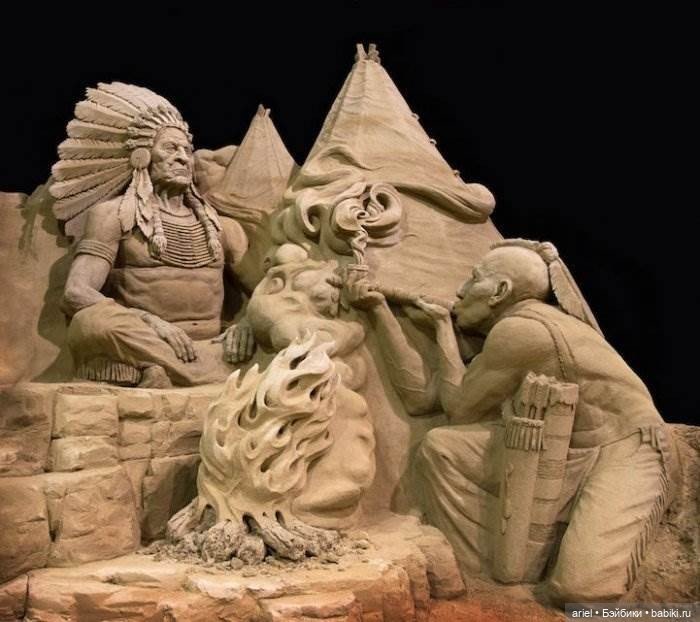 Скульптуры из песка Рэя Вильяфане (Ray Villafane) (фото 2)