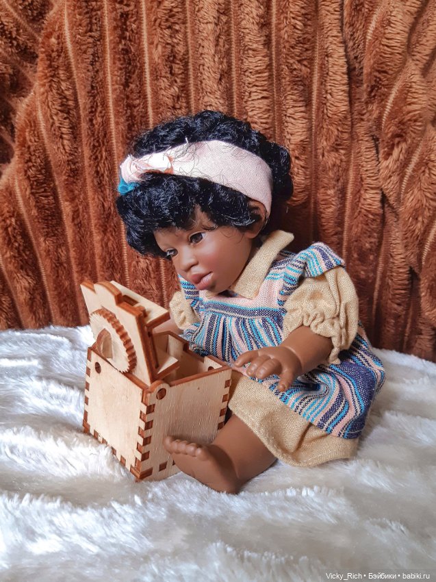 Моя нежная и смелая негритяночка Шанис, испанская характерочка от D'Anton Jos (фото 9)