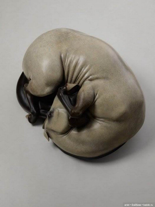 Скульптуры животных от автора Вонг Руилин (Wang Ruilin) (фото 9)