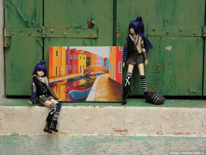 J-Doll Andrassy ave. На острове Бурано в Венеции