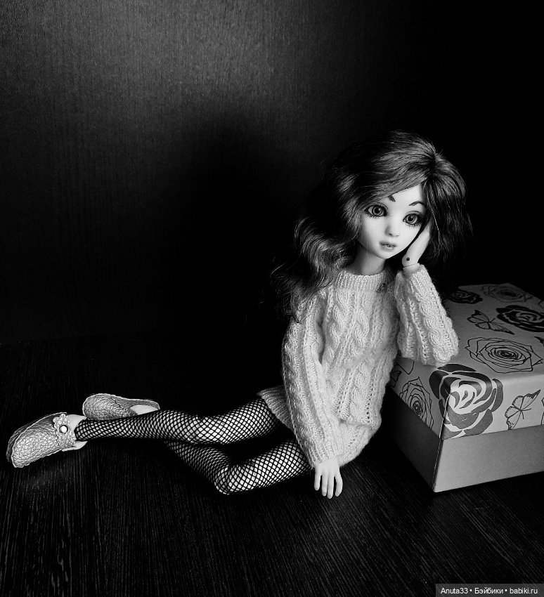 Элис, черно-белый фотосет