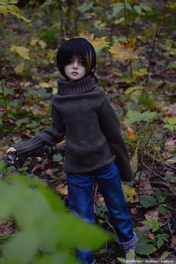 Арион в лесу — Гибридизация кукол BJD (БЖД): пересадка головы (фото 8)