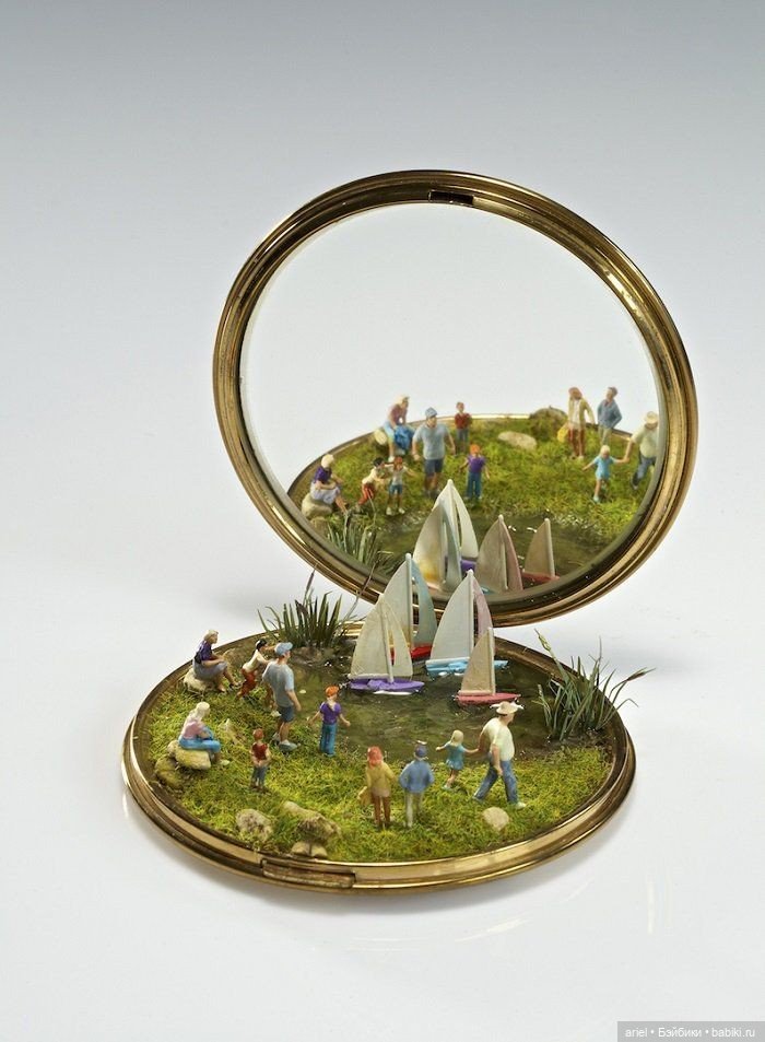 Миниатюрные инсталляции Kendal Murray (фото 2)