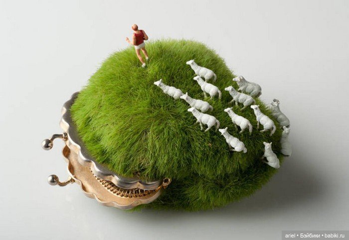 Миниатюрные инсталляции Kendal Murray (фото 5)