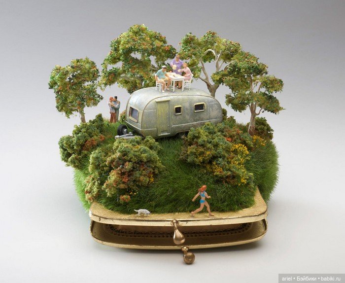 Миниатюрные инсталляции Kendal Murray (фото 9)