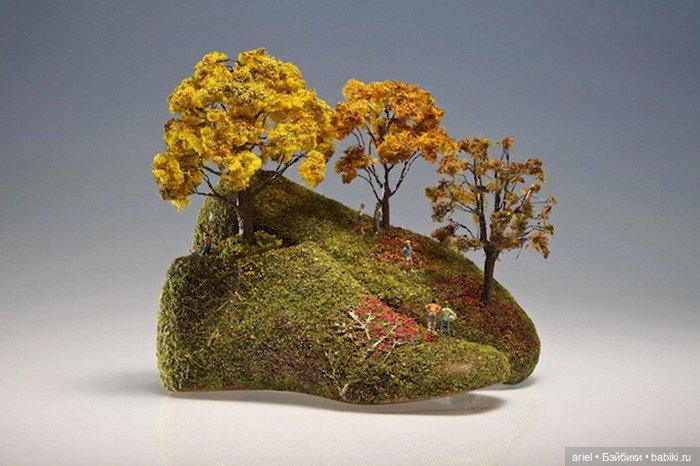 Миниатюрные инсталляции Kendal Murray (фото 10)