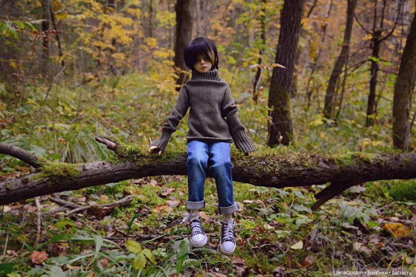 Арион в лесу — Гибридизация кукол BJD (БЖД): пересадка головы (фото 5)