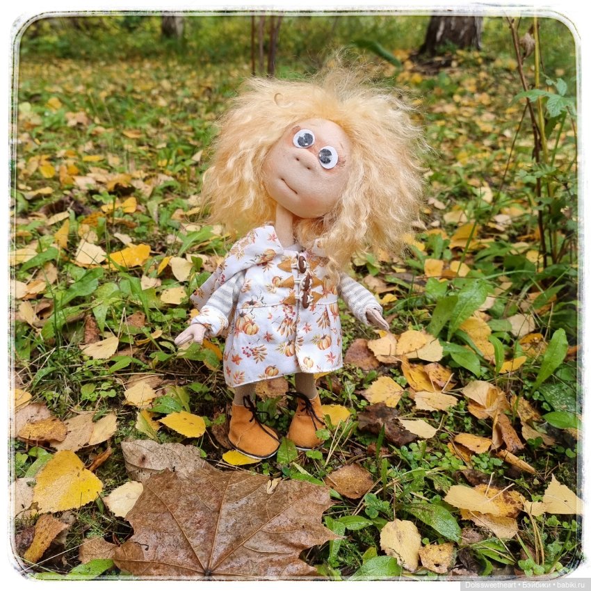 Рыжик — Авторские текстильные куклы: Вальдорфские