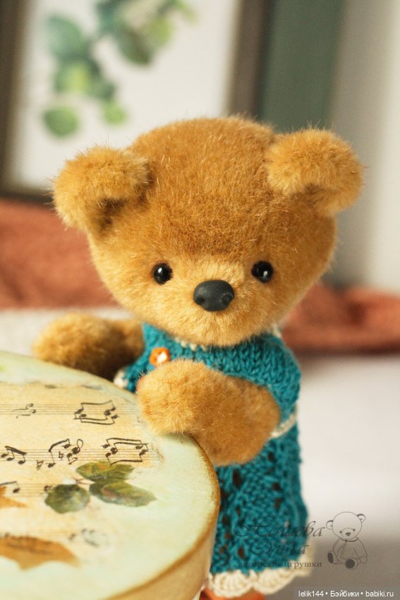 Тедди мишка Триша — Авторские мишки Тедди и друзья: фото (фото 4)