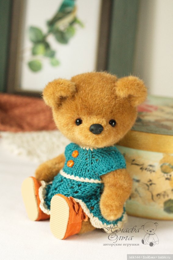 Тедди мишка Триша — Авторские мишки Тедди и друзья: фото (фото 2)