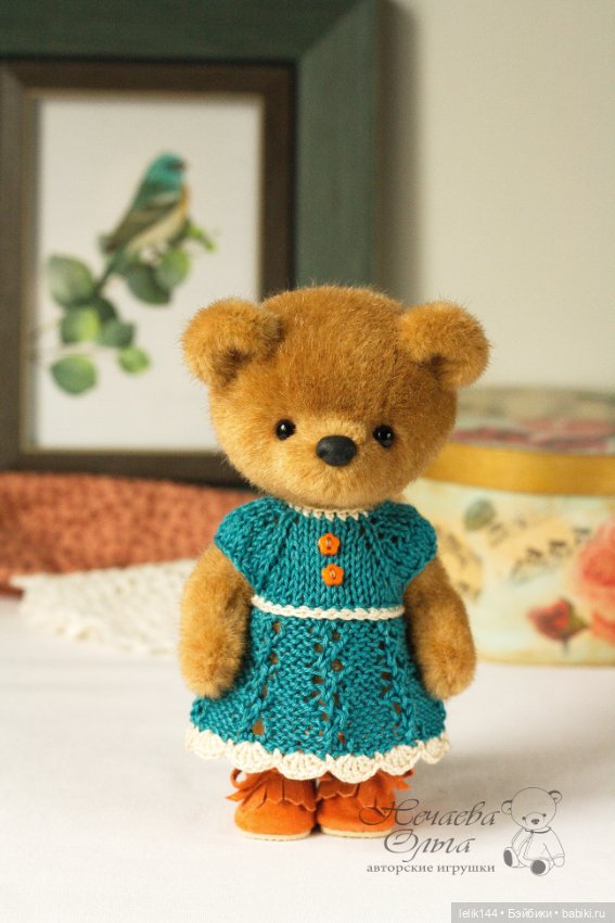 Тедди мишка Триша — Авторские мишки Тедди и друзья: фото