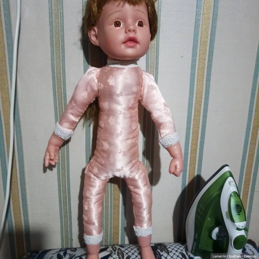 Куколка с новым телом и платьем