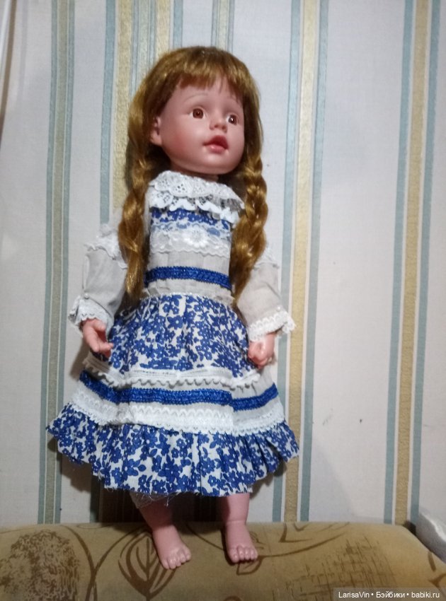 Куколка с новым телом и платьем (фото 2)
