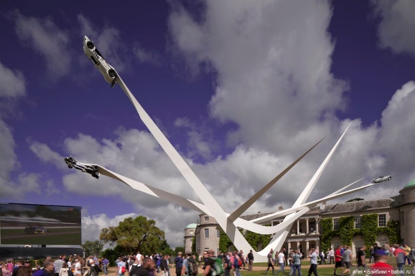 Автомобильные скульптуры от Gerry Judah (фото 4)