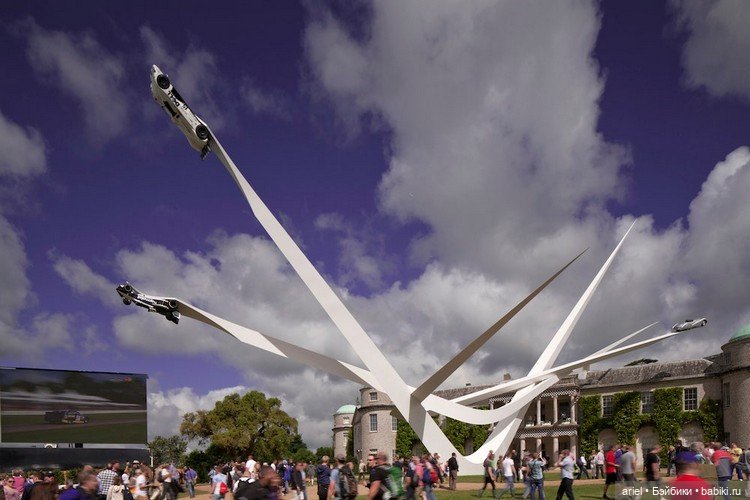 Автомобильные скульптуры от Gerry Judah (фото 5)