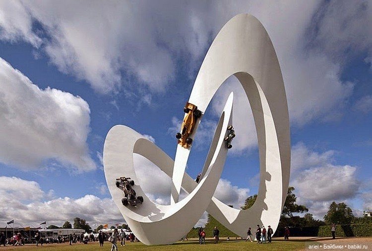 Автомобильные скульптуры от Gerry Judah (фото 9)