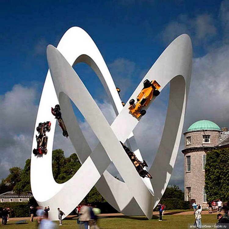 Автомобильные скульптуры от Gerry Judah (фото 6)