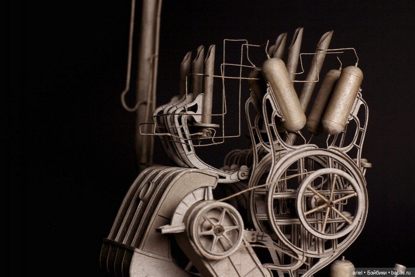 Картонный работы от Дэниела Эгдаг