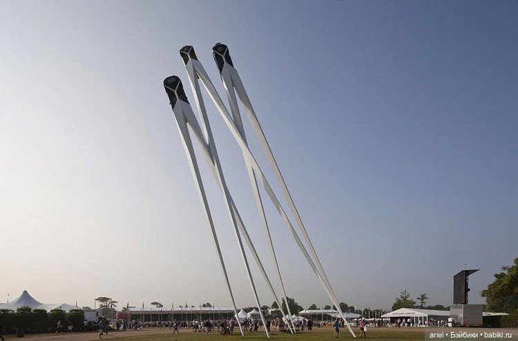 Автомобильные скульптуры от Gerry Judah