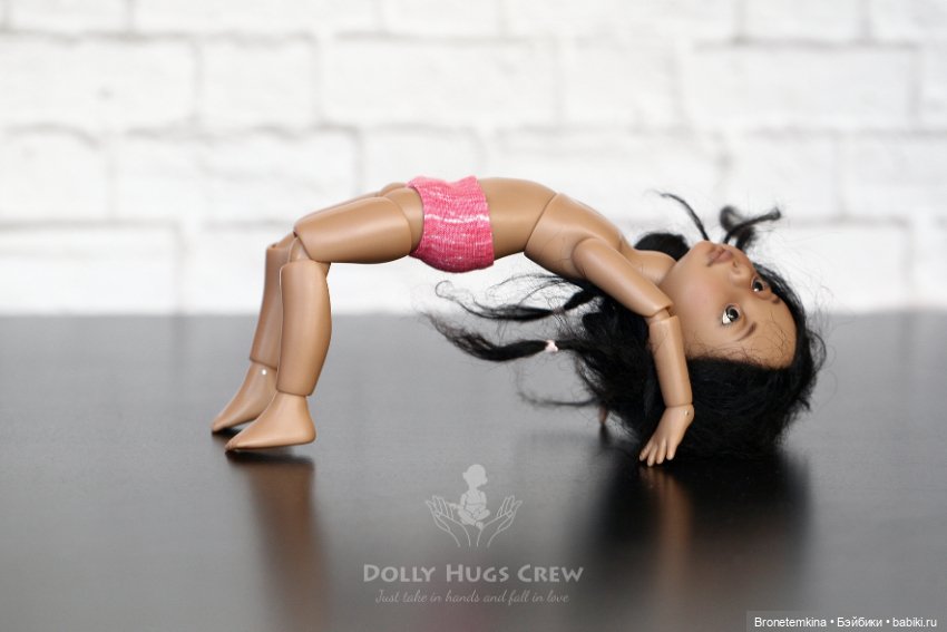 Луша с Васей йоги — Куклы Dolly Hugs Crew (DHC): BJD (БЖД) (фото 8)