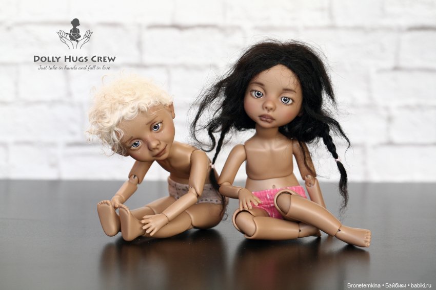 Луша с Васей йоги — Куклы Dolly Hugs Crew (DHC): BJD (БЖД) (фото 7)