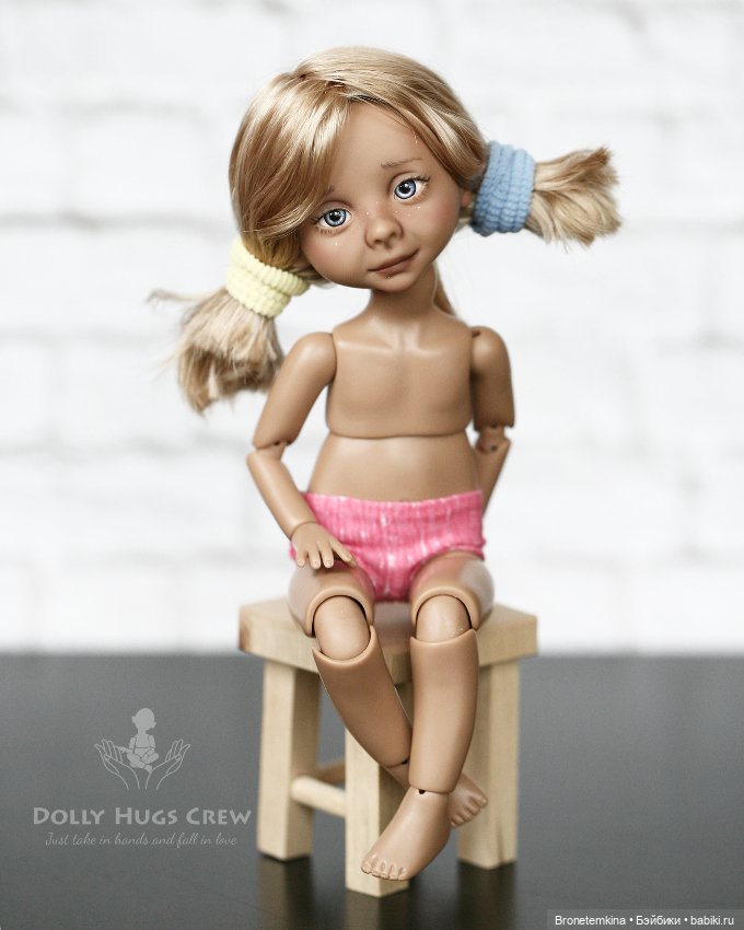 Луша с Васей йоги — Куклы Dolly Hugs Crew (DHC): BJD (БЖД)