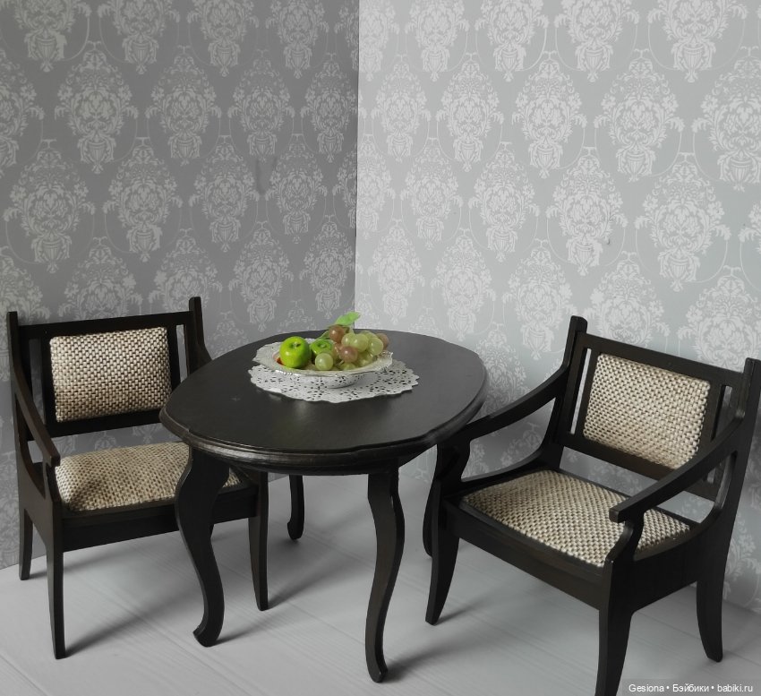 Кукольная обстановочка — Мебель для кукол и домиков: фото (фото 4)