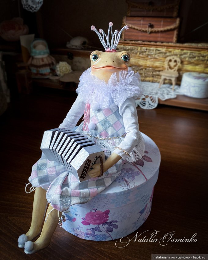 Little Frog. Авторские куклы Натальи Осминко (фото 2)