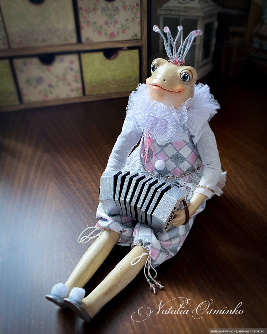 Little Frog. Авторские куклы Натальи Осминко (фото 5)