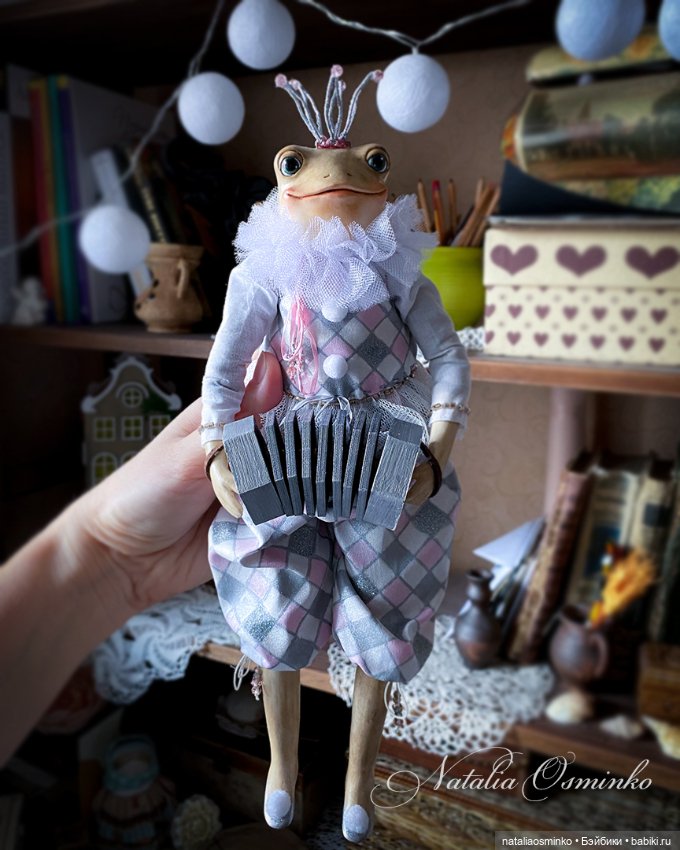 Little Frog. Авторские куклы Натальи Осминко (фото 4)