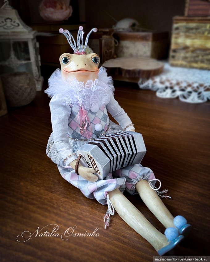 Little Frog. Авторские куклы Натальи Осминко (фото 6)