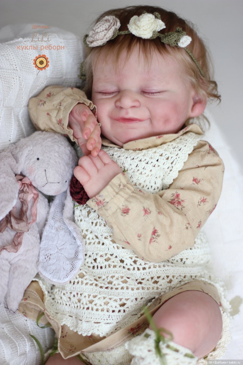 Малышка реборн Cecilia, скульптор Bonnie Sieben
