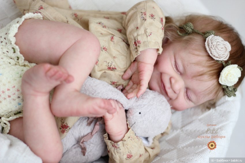 Малышка реборн Cecilia, скульптор Bonnie Sieben