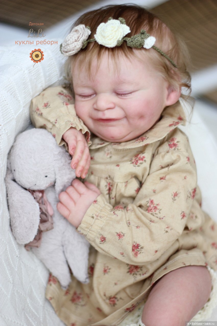 Малышка реборн Cecilia, скульптор Bonnie Sieben (фото 10)