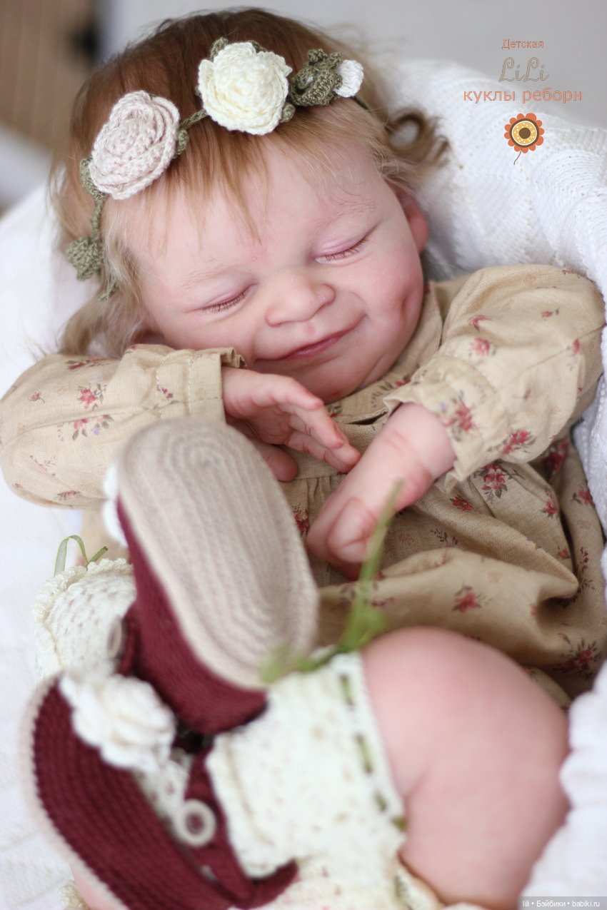 Малышка реборн Cecilia, скульптор Bonnie Sieben