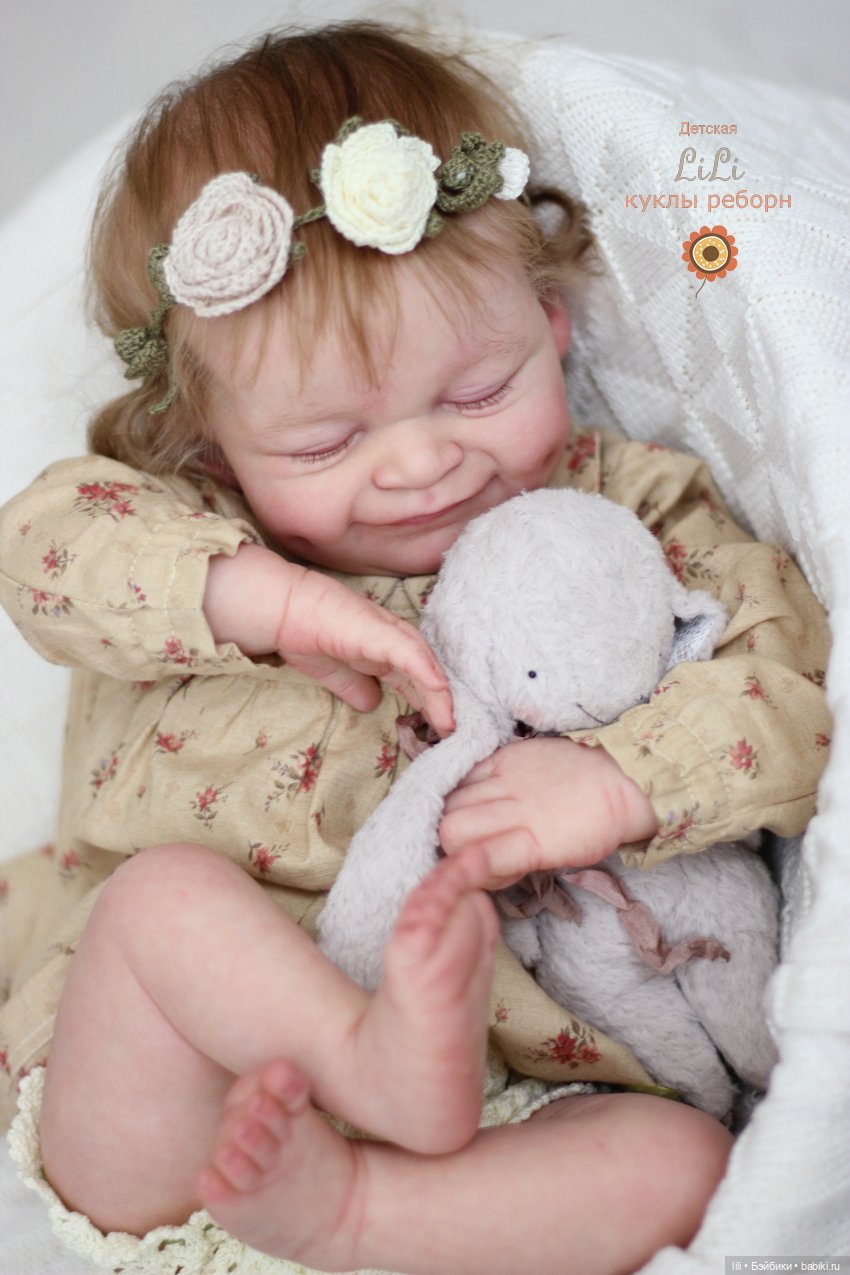 Малышка реборн Cecilia, скульптор Bonnie Sieben