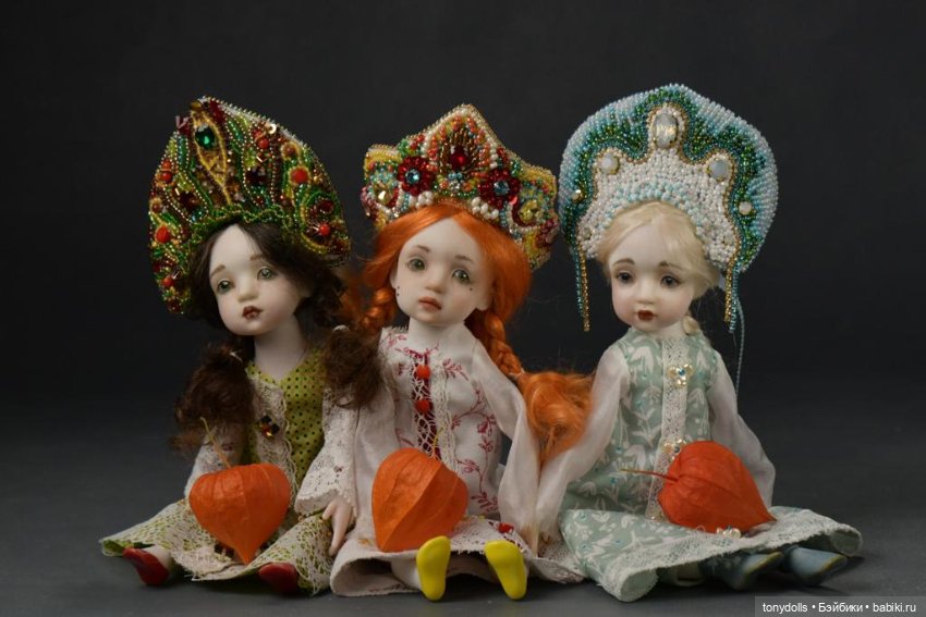 Как сказка жить хотела — Лепка авторских кукол: полимерная глина (фото 10)