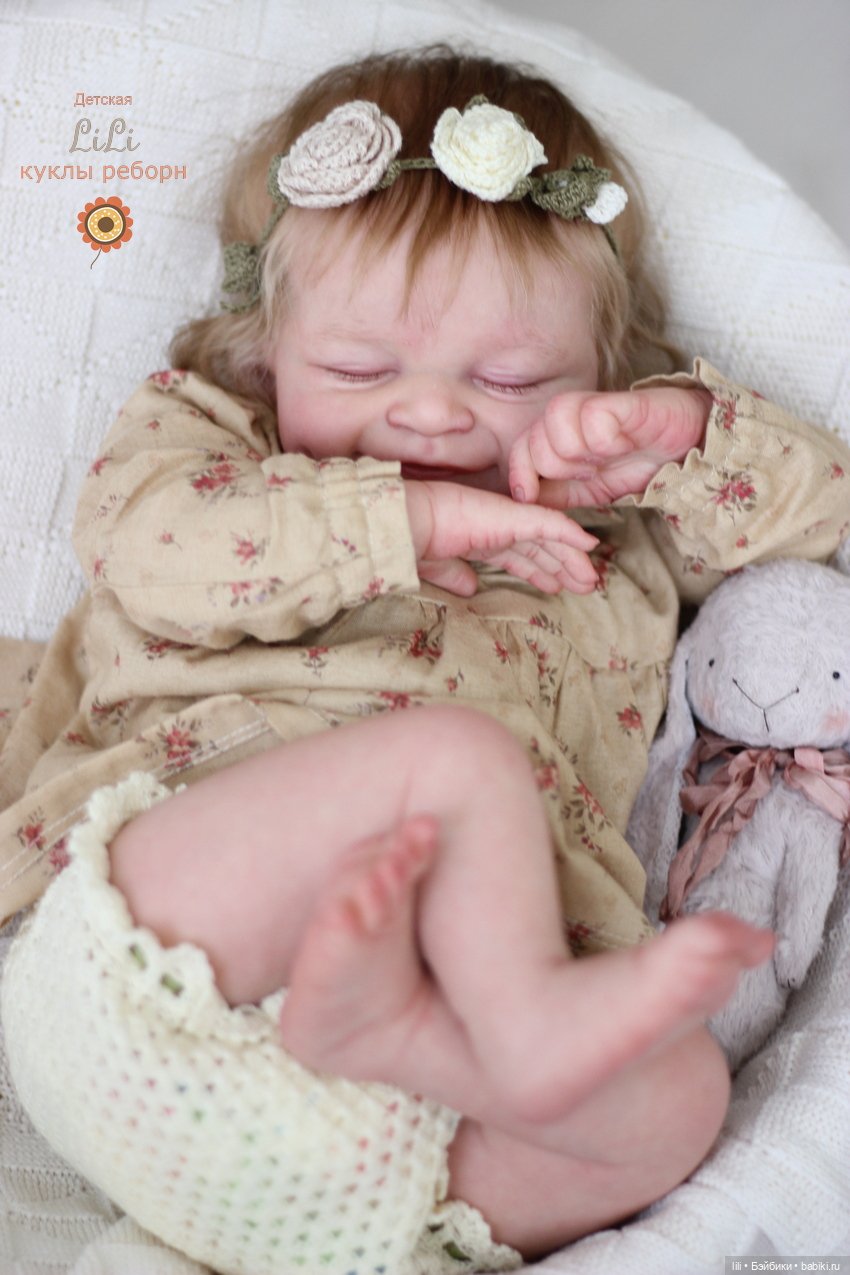 Малышка реборн Cecilia, скульптор Bonnie Sieben