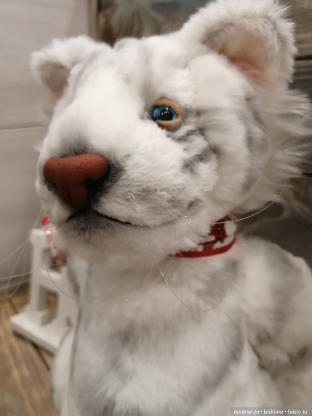 White tiger — Авторские мишки Тедди и друзья: фото