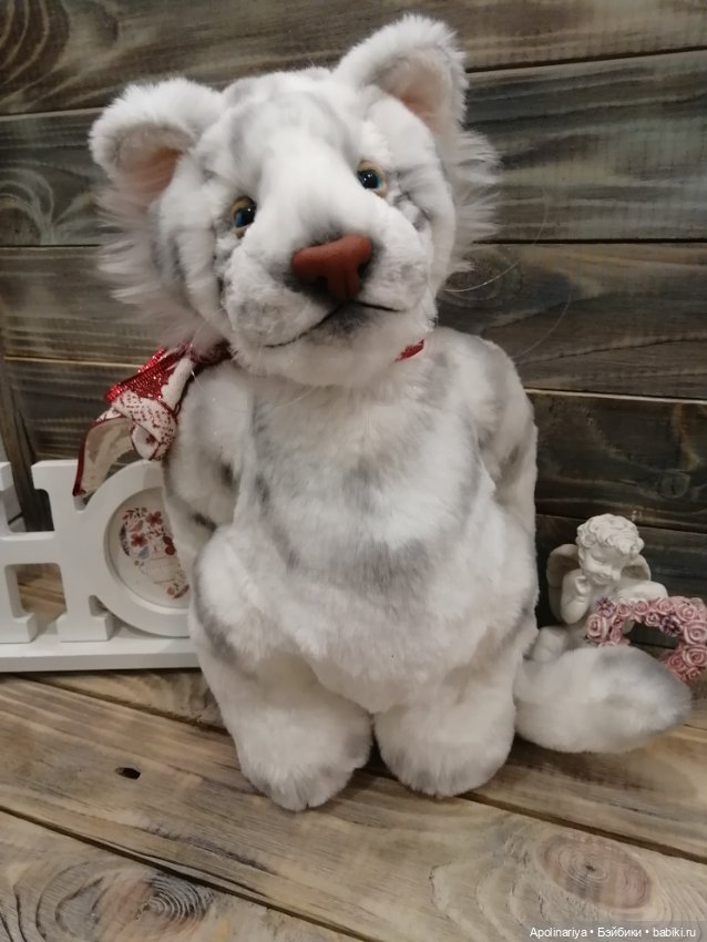 White tiger — Авторские мишки Тедди и друзья: фото