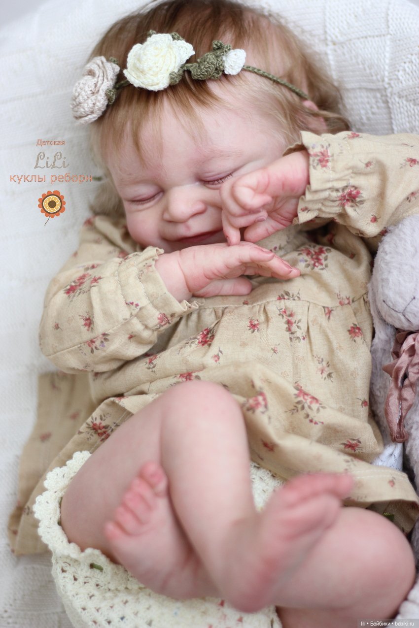 Малышка реборн Cecilia, скульптор Bonnie Sieben