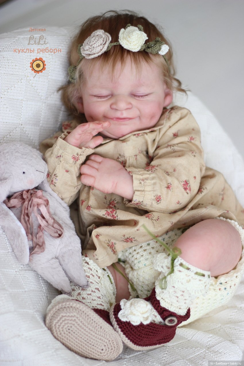 Малышка реборн Cecilia, скульптор Bonnie Sieben